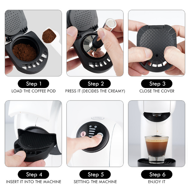 Cápsula Reutilizável para Nespresso/Dolce Gusto - Zero Cap